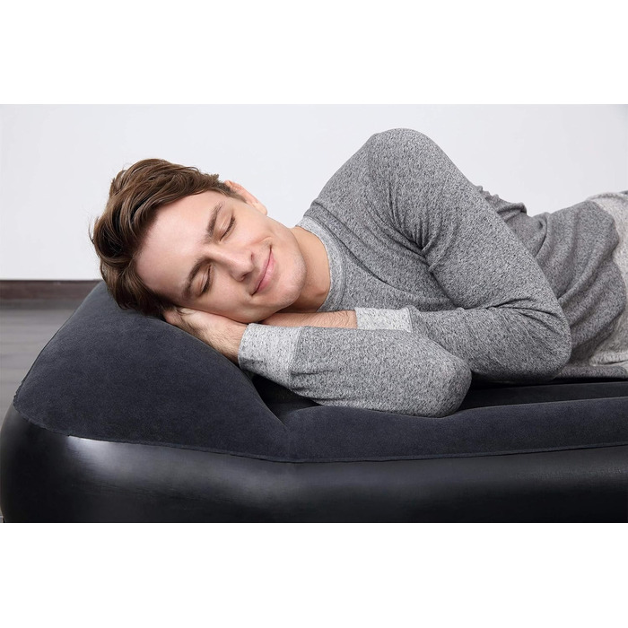 Надувний матрац Bestway Aeroluxe з вбудованим електронасосом, Queensize 203x152x46 см