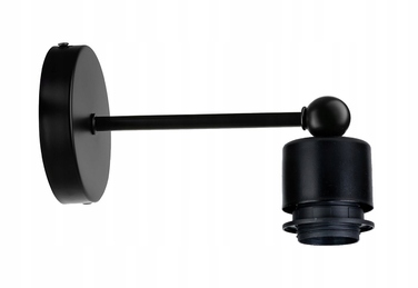 Настінний світильник-бра E27 з зеленим смугастим абажуром, 20 см