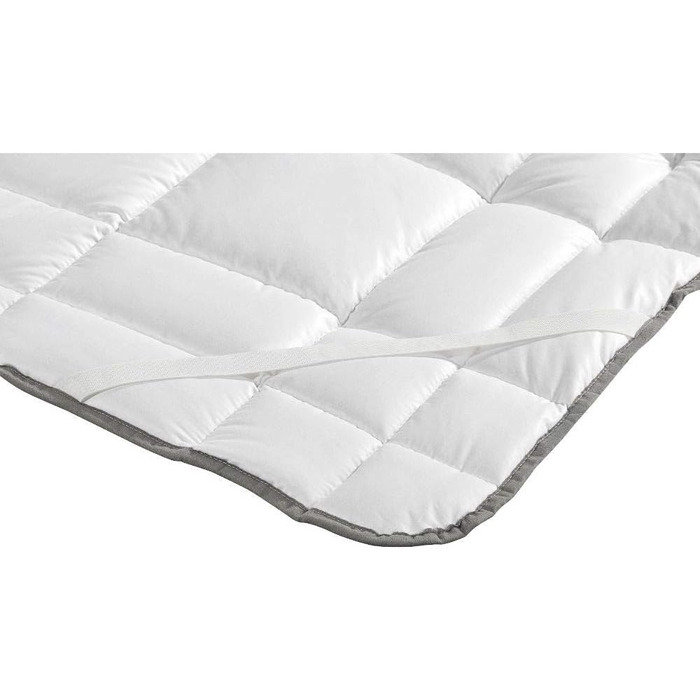 Badenia Bettcomfort Fitted Sheet Clean Cotton, 90 x 200 cm, white, Öko-Tex certified, produced according to German quality standards