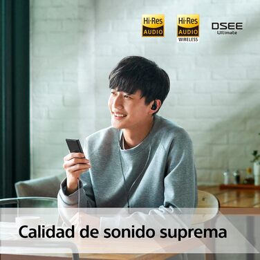 MP3 плеєр Sony Walkman NW-A306 32GB Black: Wi-Fi, 36 год автономії, покращена якість звуку