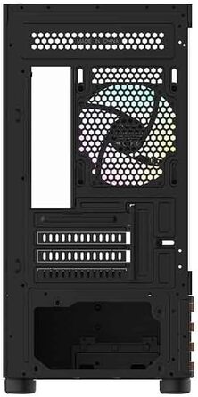 Корпус ПК Thermaltake TG ARGB View 170 Wood Black – Micro-Tower, Tempered Glass, 3x120mm ARGB, Підтримка 240/280mm радіатора
