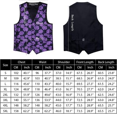 Жилет чоловічий Barry.Wang з принтом пейслі, шовковий жакард, комплект з краваткою, нагрудною хустинкою та запонками для весілля, смокінгу, прому