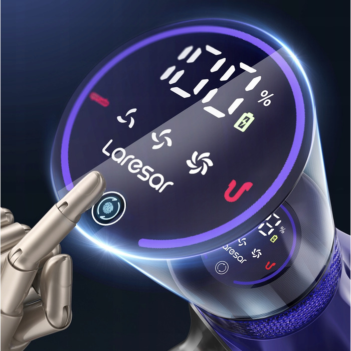 Вертикальний пилотяг Laresar V7: 50кПа, 500Вт, до 60 хв роботи