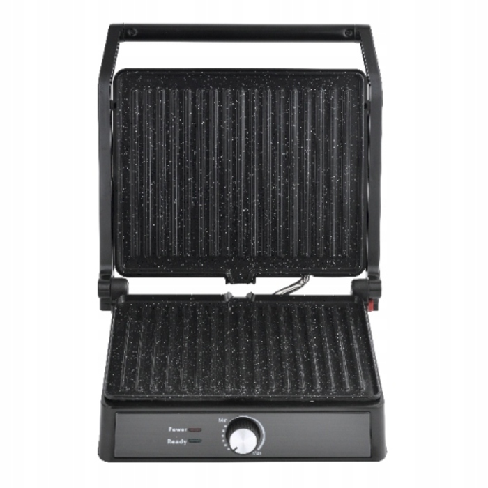 Електричний гриль-тостер для сендвічів та паніні, розкладний, великий, 2000 Вт