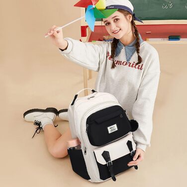 Шкільний рюкзак для дівчаток з відділенням для ноутбука 15.6