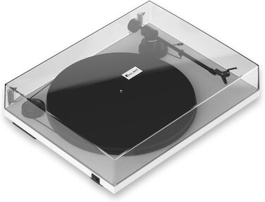 Pro-Ject Primary E White – Вініловий програвач для аудіофілів, Plug&Play