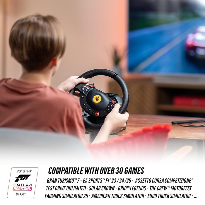 Руль Thrustmaster T98 Ferrari 296 GTB для PS5, PS4, PC
