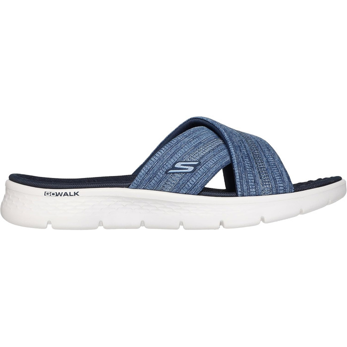 Сандалі жіночі Skechers Go Walk Flex Impressed Navy текстиль 40 EU