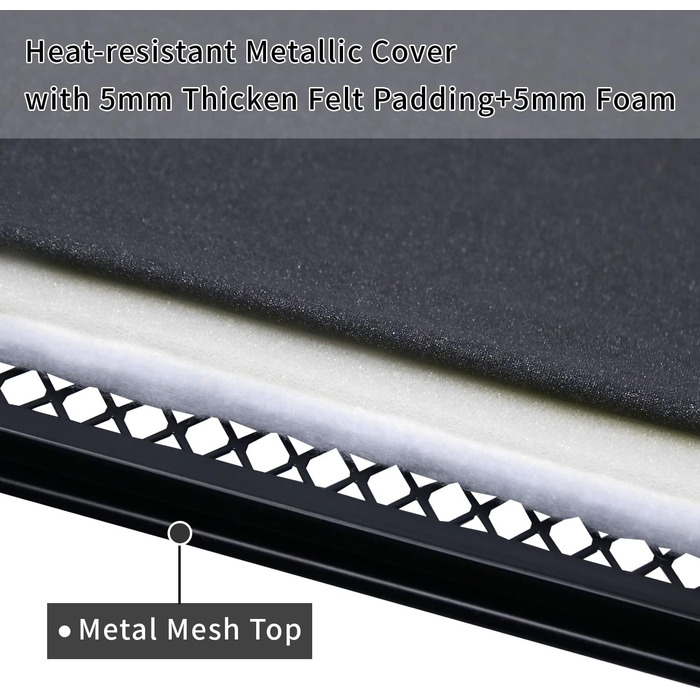 Прасувальна дошка Duwee з великою парогенераторною стацією, складна, регульована по висоті, з термостійким покриттям, товстим фетровим покриттям, міцними ніжками, чорна, 33x109 см