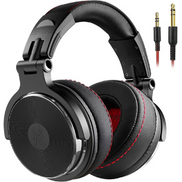 OneOdio Pro 50: Hi-Fi навушники для DJ та студії, 50мм драйвер, Share-Port, 6.35/3.5mm, чорний