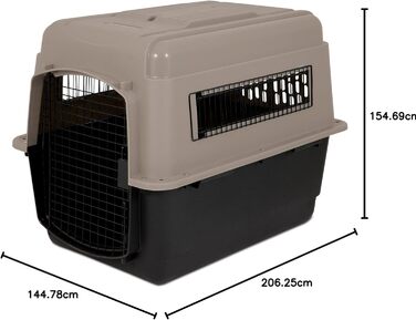 Кіньчата Trixie VARI Kennel V, 81 см, чорний/бежевий