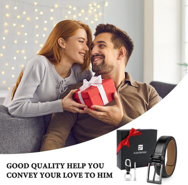 Чоловічий шкіряний ремінь Flintronic, 90/100/110/120/130 см. Металевий ремінь у стилі ретро, 33 мм. Підходить для джинсів, костюмів. Колір: чорний. Розмір: 92 (загальна довжина 100 см)