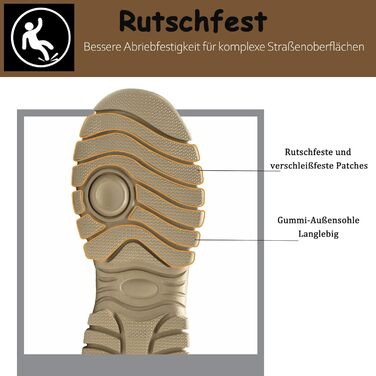 Зимові робочі черевики для чоловіків та жінок. Водонепроникні, з металевим підноском, легкі, теплі, антиковзаючі. Розмір 41 EU, Колір: Коричневий