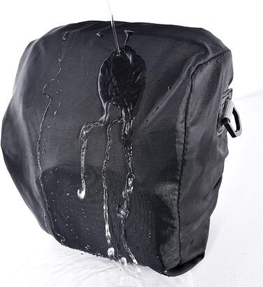 Сумка для камери FOSOTO DSLR/SLR з водонепроникним чохлом. Сумісна з Canon, Sony, Nikon, Fuji. Для об'єктивів та спалахів. Сіра.