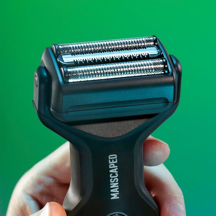 Електричний триммер MANSCAPED® The Chairman™ Plus: 2 змінні насадки, SkinSafe®-фільтр, USB-C зарядка, ніжний до шкіри