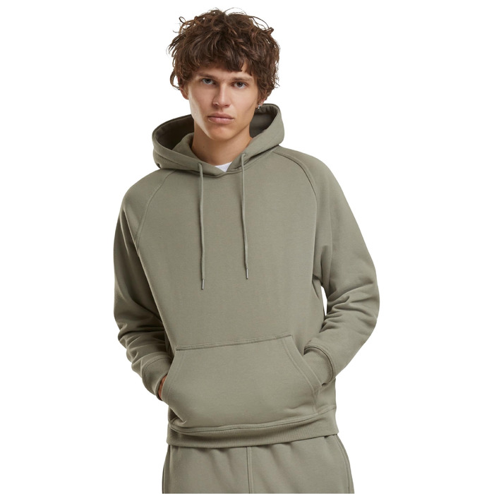 Чоловічий базовий худі Urban Classics з капюроном, колір Palegreen, розмір 5XL