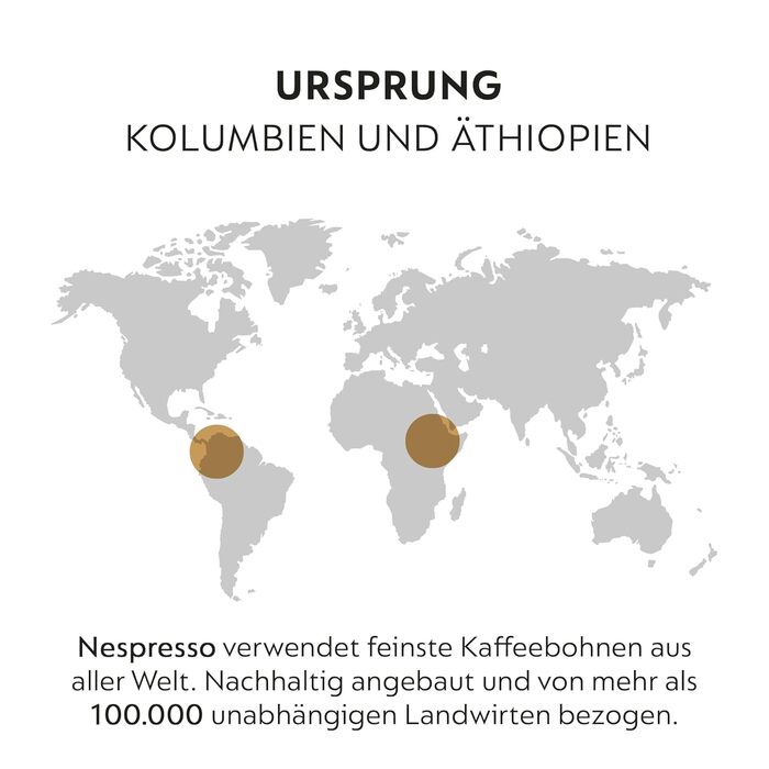 Кава Nespresso Barista Creations Scuro | 100 капсул | Арабіка середнього обсмаження | Для напоїв з молоком