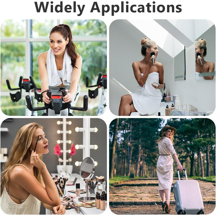 Набір косметичних сумок з брезенту, 4 шт. – Косметичка для подорожей, органайзер для макіяжу, багатофункціональна сумочка з блискавкою, аксесуари для косметики, кольорова