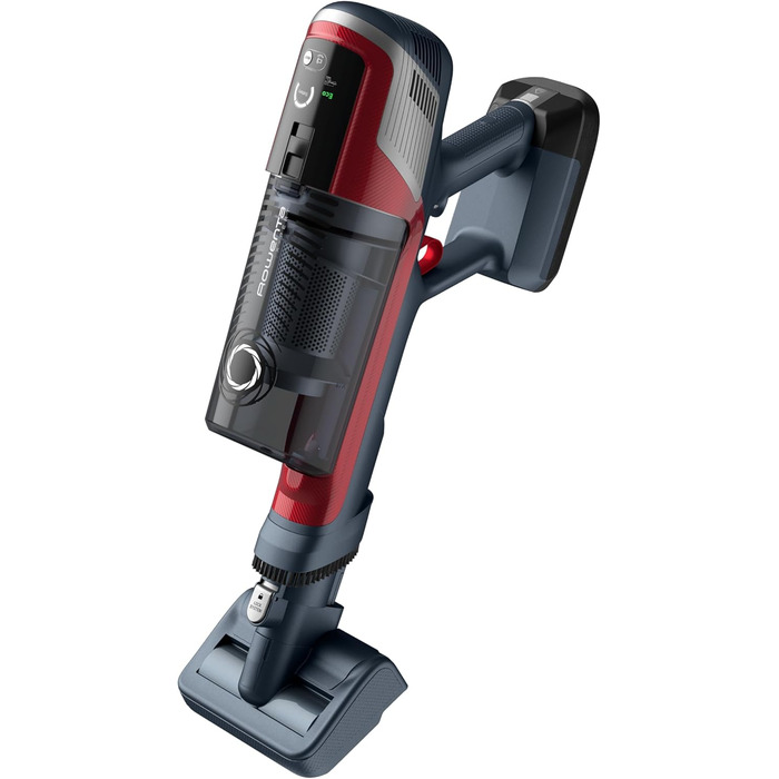 Rowenta RH6471 X-Pert 6.60 Cordless Stick Vacuum | Lightweight | Pet Accessories | LED Display | Flex Joint | 100W | Removable Battery | All Floor Types | Up to 45 Min. Runtime | 2-in-1 Wall Mount | Pet Hair | Flex Joint