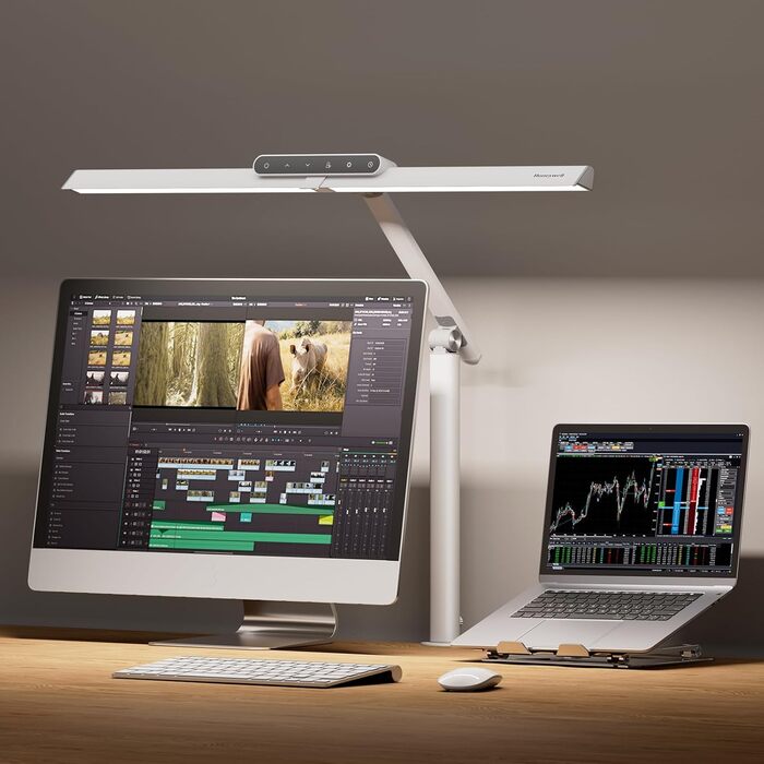 LED лампа Honeywell HJ1 Sunturalux™ для офісу та дому: регульоване світло, кріплення, захист очей, гнучкий дизайн