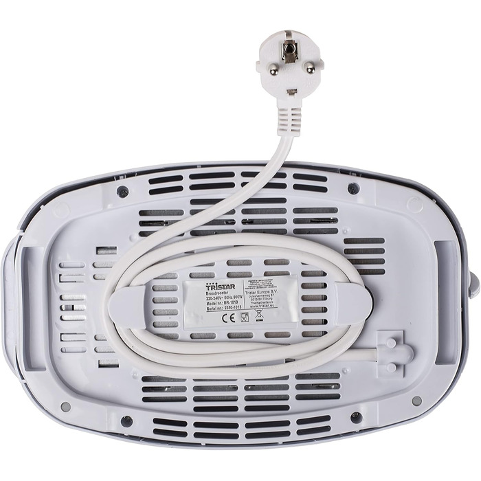 Тостер Tristar BR-1025: 6 рівнів підсмажування, підставка для тостів, знімний лоток для крихт