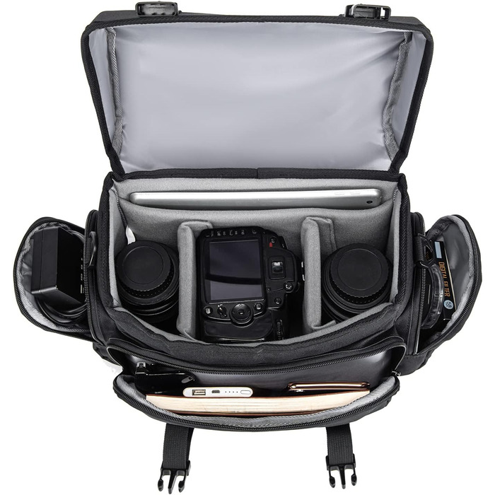 Чоловіча/Жіноча фотосумка XSY для DSLR Canon, Nikon, Sony - чорна