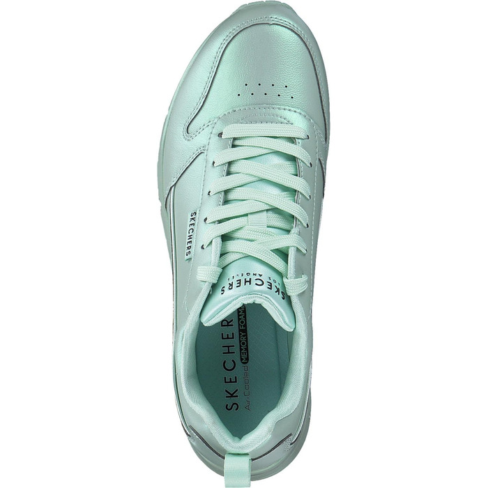 Жіночі кросівки Skechers UNO Galactic Gal - м'ятний, шкірозамінник Duraleather Jersey (39.5 EU)