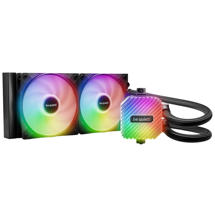 Система водяного охолодження be quiet! Light Loop 240mm Black - 3x 120mm RGB вентилятори, RGB-блок, PWM-хаб