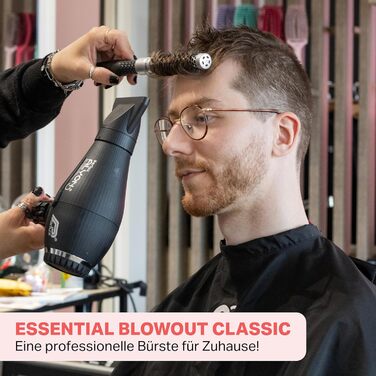 Фен для волосся Essential Blowout Classic - Швидке сушіння, антистатичний ефект, об'єм для короткого волосся