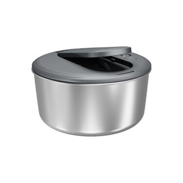 Салатниця-швидкосушка Zyliss Swift Dry 6L з нержавіючої сталі, BPA-free, AquaVent™ технологія, антиковзаюче дно, для миття в посудомийній машині