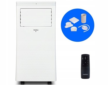 Мобільний кондиціонер Medion 3в1 7000BTU з WiFi, керуванням через додаток та пультом (Німеччина)
