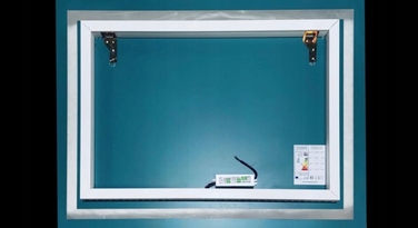 LED-дзеркало у ванну кімнату 80x60 з сенсорним вимикачем