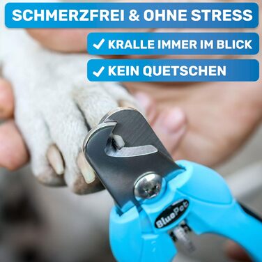 Професійні когтерізки BluePet Profi для собак та котів - регульовані, з напилком, M-XL