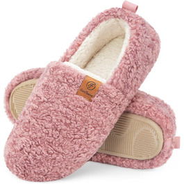 Жіночі теплі халапи EverFoams з м'якою устілкою Memory Foam, замкнуті, рожеві, 38/39 EU