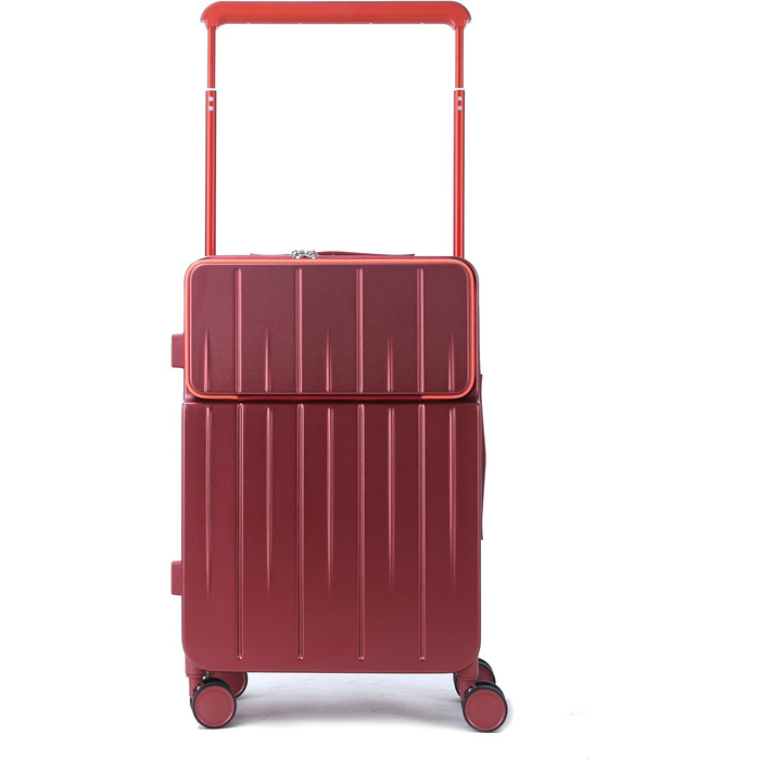 Тролей для подорожей Gorilla Hartschalen з відділенням для ноутбука та TSA замком (Бордовий)