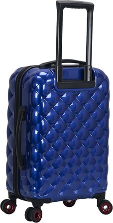 Набір валіз Rockland Quilt Hardside, розширюваний, 3 шт (20/24/28 дюймів), блакитний