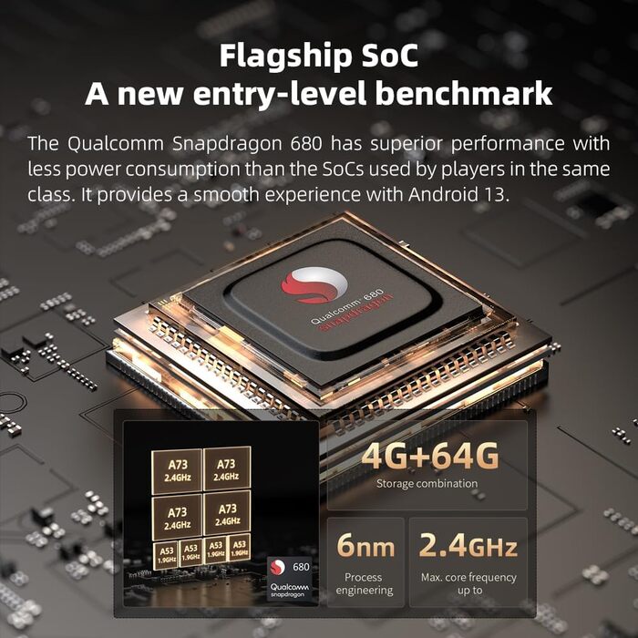 FiiO M21: Hi-Res аудіоплеєр на Android 13 (Snapdragon 680, 4x DAC CS43198, Bluetooth LDAC, чорний)