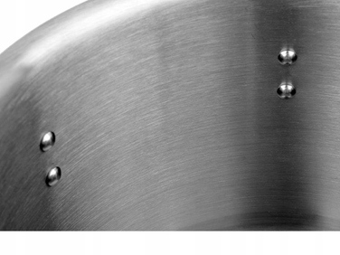 Висока каструля з кришкою 12л 25x25 YATO YG-00012