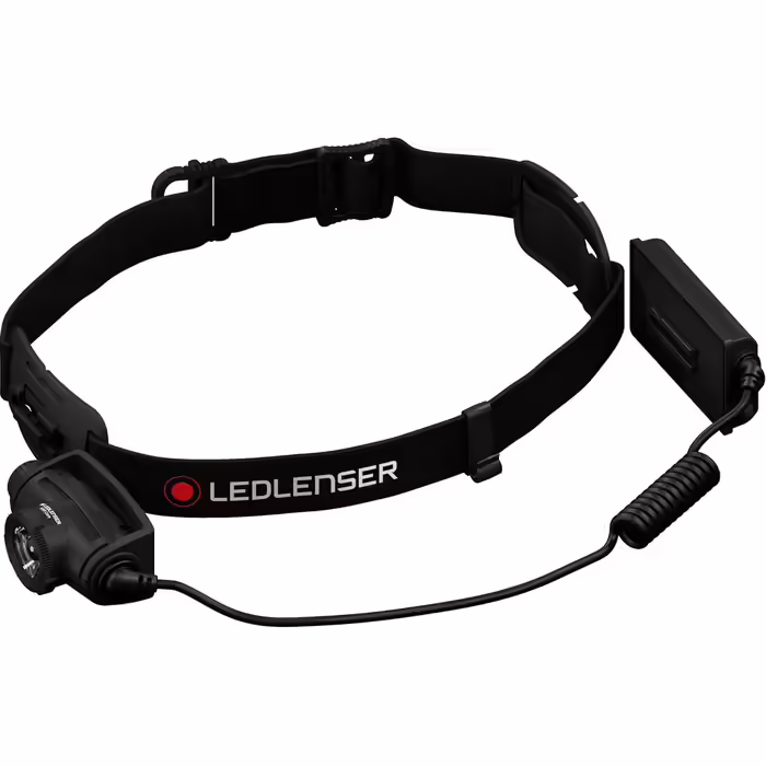 Ліхтар налобний Ledlenser H5 Core, 350 люмен, LED, IP67, фокусування, обертання, димування, 2xAA, 160 м, батарейки в комплекті