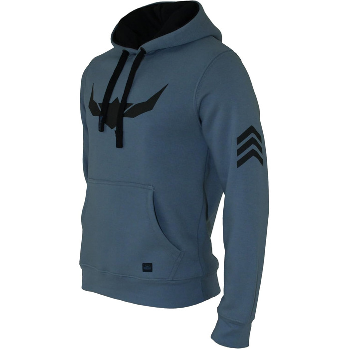 Чоловічий худі ROCK-IT Apparel Urban Streetstyle з начосом, камуфляж Dark Camo, розмір XL, синій