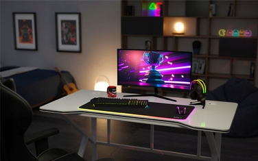 Ігровий комп'ютерний стіл Huzaro HERO 1.6 White