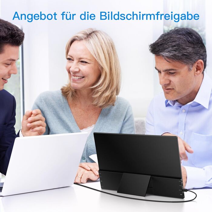 Портативний монітор з тачскріном 15.6