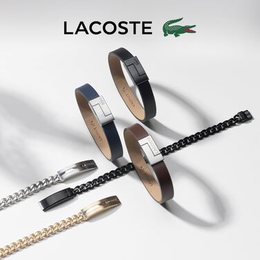 Браслет Lacoste ADVENTURER чоловічий з гравіюванням, нержавіюча сталь - 2040091