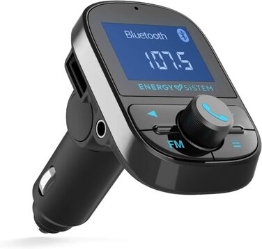 FM-трансмітер для авто Energy Sistem PRO з Bluetooth, USB, microSD, MP3, дисплеєм та гучним зв'язком