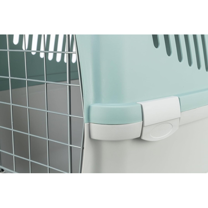 Тріксі Транспортний бокс Капрі 3 Open Top для собак та котів до 12 кг, з металевою дверцятами та ґраткою зверху