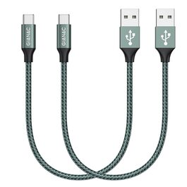Кабель USB C 2 шт. (2м) 3.1A, швидка зарядка та синхронізація. Підходить для Samsung, Huawei, Sony Xperia