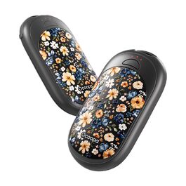 Електричні грілки для рук Ocoopa 2 шт. з магнітом, 5000mAh, 3 режими нагріву, компактні, чорні