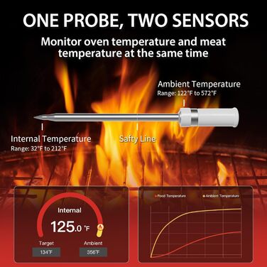 Цифровий термометр для м'яса та гриля: приготування стейків, шашликів та інших страв