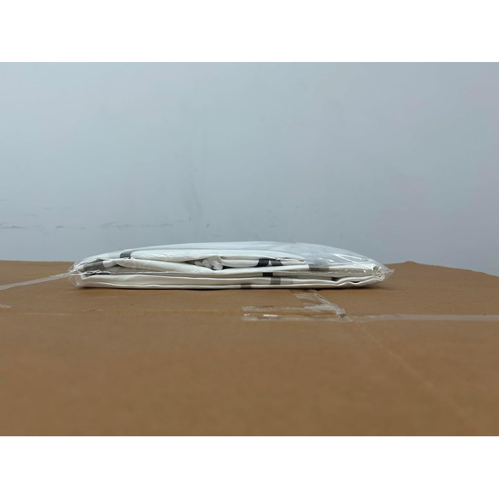 Водостійкий душовий завіс DUFU, 180x200 см, білий, з 12 кільцями