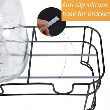 2 x 4L скляний диспенсер для напоїв зі стійкою, диспенсер для води, соку, домашніх напоїв, для вечірок, весіль, 4L, 2 шт.